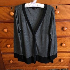 🌹 Alloy Poison Ivy Long Boyfriend Cardigan